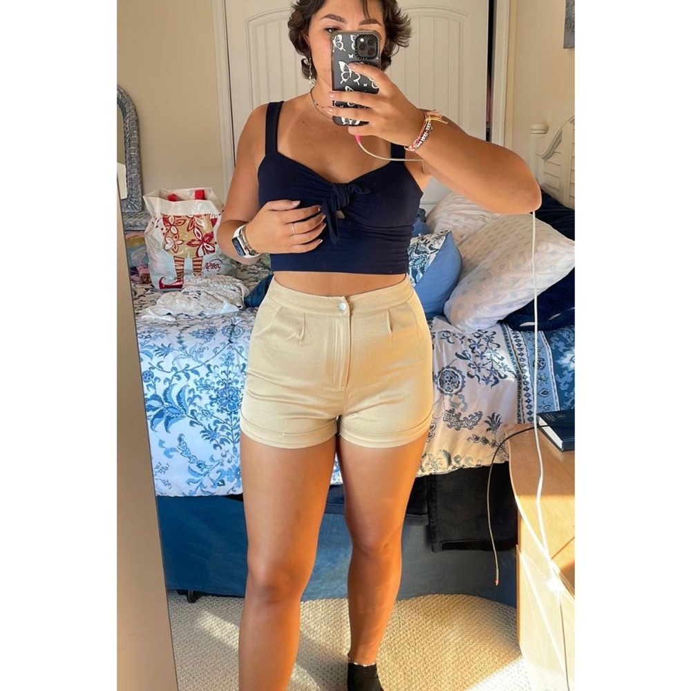 shein Khaki Shorts